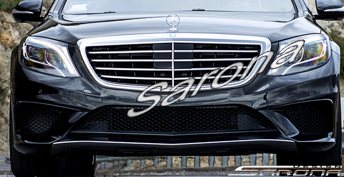 Custom Mercedes S Class  Sedan Front Bumper (2014 - 2019) - $890.00 (Part #MB-123-FB)